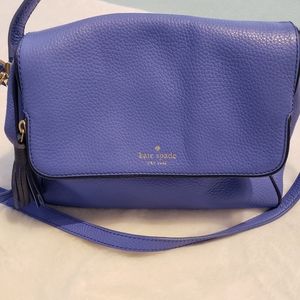 Kate Spade periwinkle blue handbag